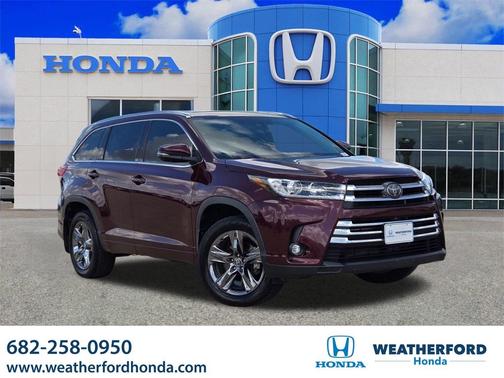 2019 Toyota Highlander Limited Platinum