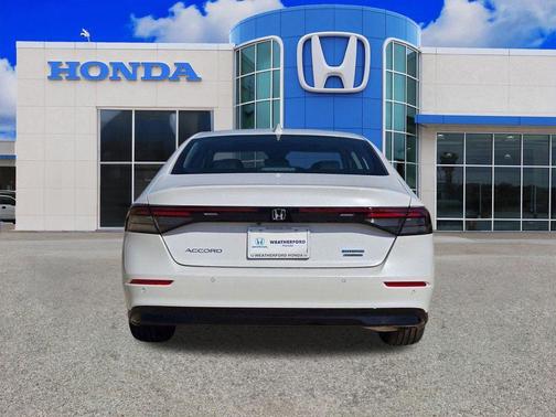 Platinum White Pearl 2026 Honda Accord Hybrid Touring