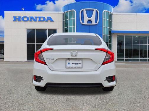 Taffeta White 2016 Honda Civic LX