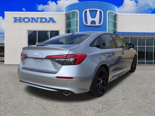 Silver Metallic 2024 Honda Civic Sport