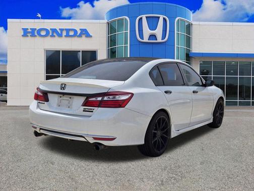 White Orchid Pearl 2017 Honda Accord Sport SE