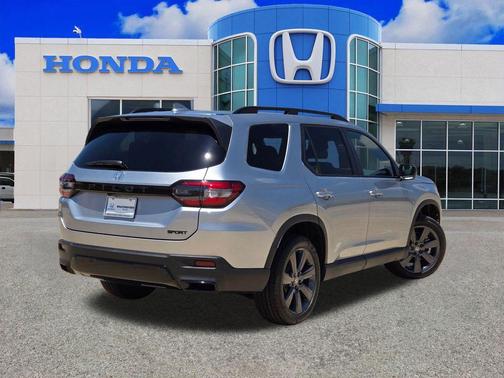 Silver 2026 Honda Pilot Sport