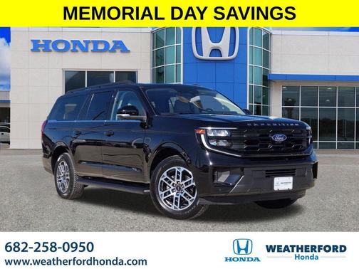 Black Metallic 2025 Ford Expedition Max Active
