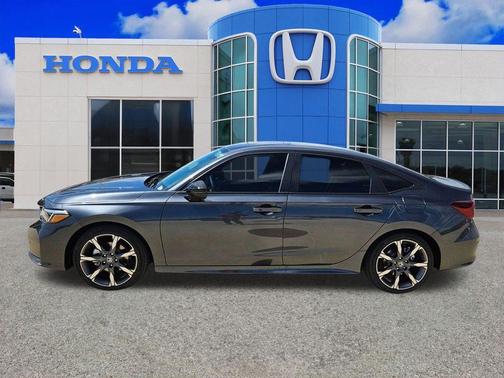 Gray 2026 Honda Civic Hybrid Sport Touring