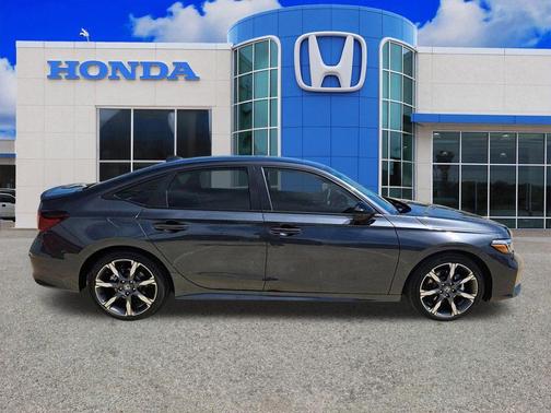 Gray 2026 Honda Civic Hybrid Sport Touring