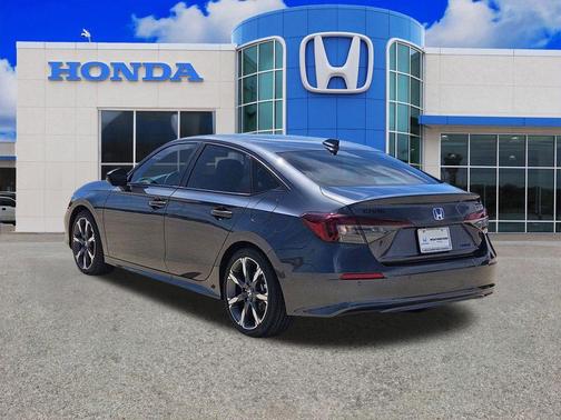 Gray 2026 Honda Civic Hybrid Sport Touring