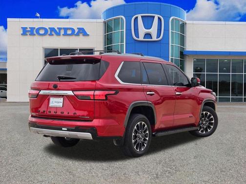 Red 2025 Toyota Sequoia Limited