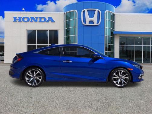 Aegean Blue Metallic 2019 Honda Civic Touring