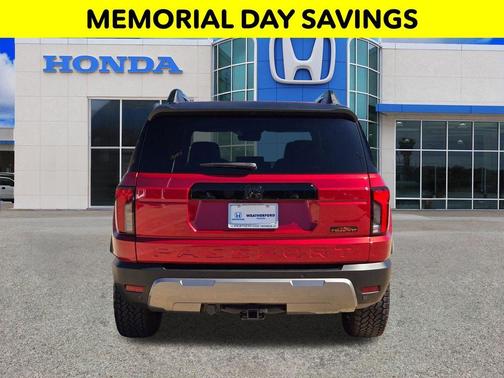 Radiant Red Metallic II 2026 Honda Passport TrailSport