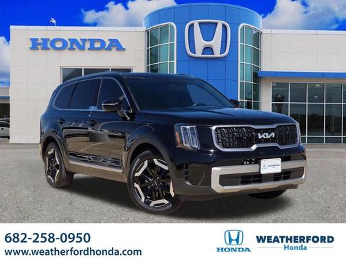 Ebony Black 2024 Kia Telluride EX