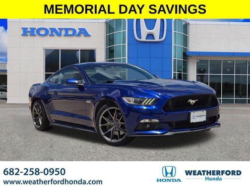 Deep Impact Blue Metallic 2016 Ford Mustang GT
