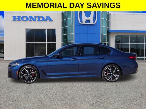 Phytonic Blue Metallic 2023 BMW 540 i xDrive