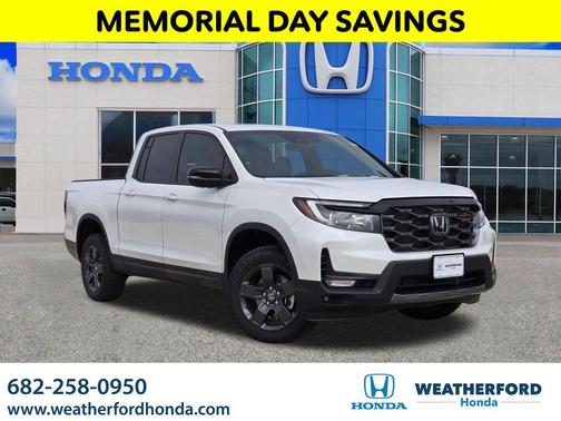 White 2026 Honda Ridgeline TrailSport