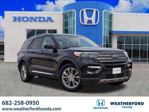 Black Metallic 2022 Ford Explorer Limited