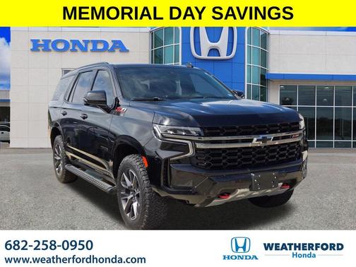 Black 2022 Chevrolet Tahoe Z71