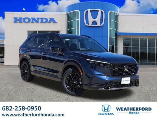 Blue 2026 Honda CR-V Hybrid Sport-L