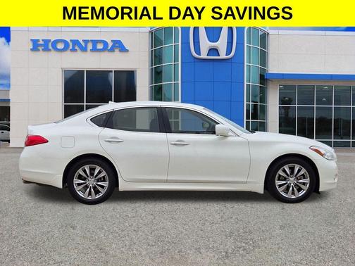 Moonlight White 2013 INFINITI M37 Base