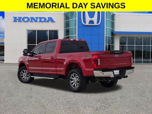 Red Metallic 2020 Ford F-250 Lariat