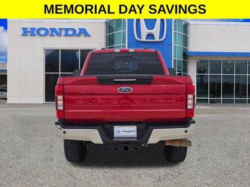 Red Metallic 2020 Ford F-250 Lariat