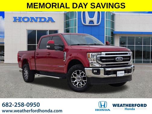 Red Metallic 2020 Ford F-250 Lariat