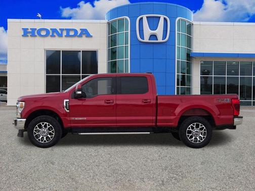 Red Metallic 2020 Ford F-250 Lariat