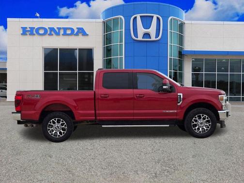 Red Metallic 2020 Ford F-250 Lariat