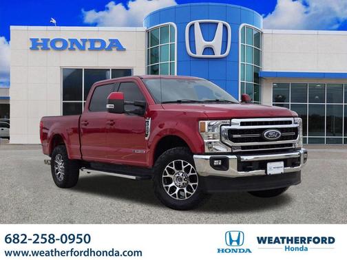 Red Metallic 2020 Ford F-250 Lariat