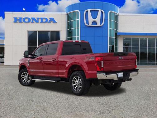 Red Metallic 2020 Ford F-250 Lariat