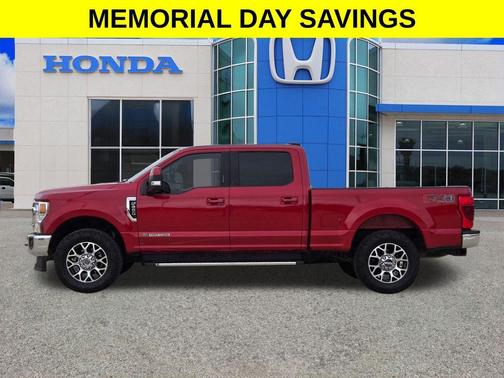 Red Metallic 2020 Ford F-250 Lariat
