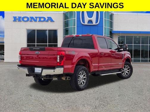 Red Metallic 2020 Ford F-250 Lariat