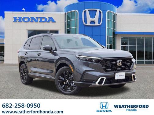 Silver 2026 Honda CR-V Hybrid Sport Touring