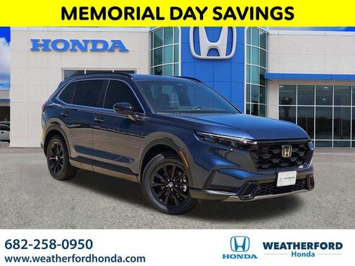 Blue 2025 Honda CR-V Hybrid Sport-L