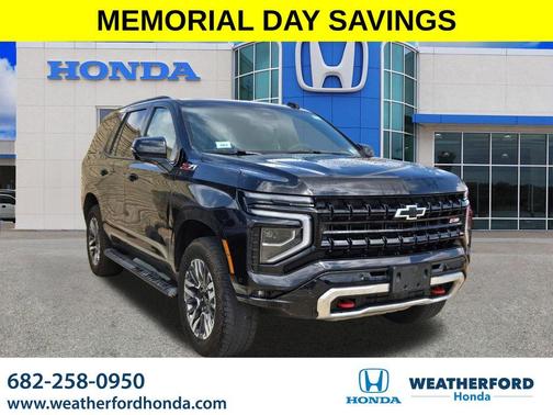 Black 2025 Chevrolet Tahoe Z71
