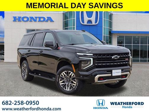 Black 2025 Chevrolet Tahoe Z71