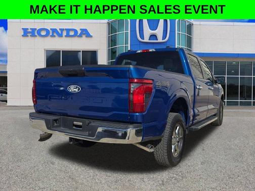 Atlas Blue Metallic 2025 Ford F-150 XLT