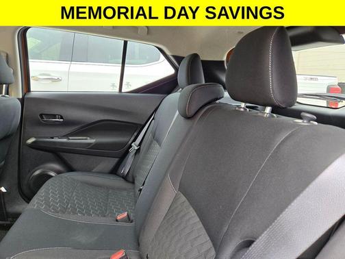 Monarch Orange / Super Black 2024 Nissan Kicks SV