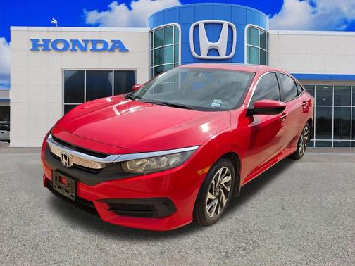 Rallye Red 2018 Honda Civic EX