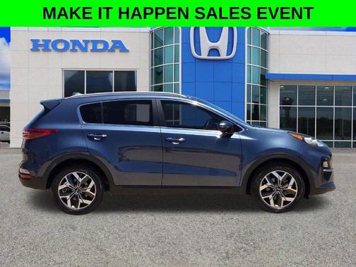 Pacific Blue 2021 Kia Sportage EX