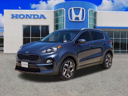 Pacific Blue 2021 Kia Sportage EX