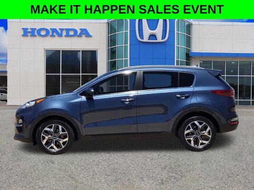 Pacific Blue 2021 Kia Sportage EX