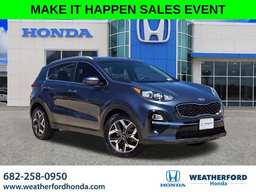 Pacific Blue 2021 Kia Sportage EX