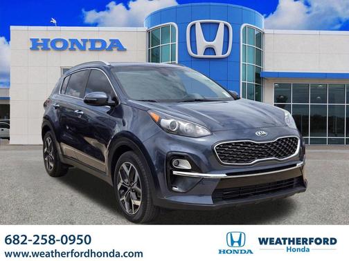Pacific Blue 2021 Kia Sportage EX