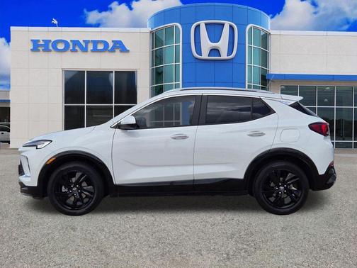 Summit White 2024 Buick Encore GX Sport Touring