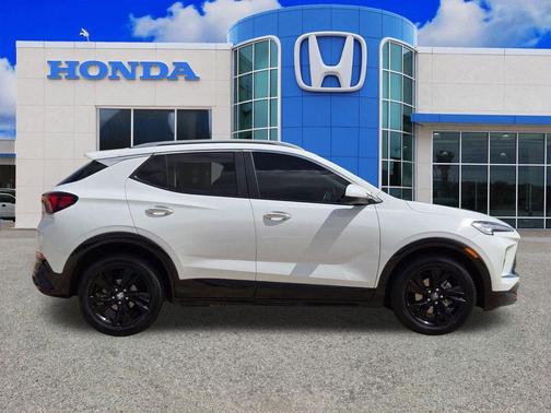 Summit White 2024 Buick Encore GX Sport Touring
