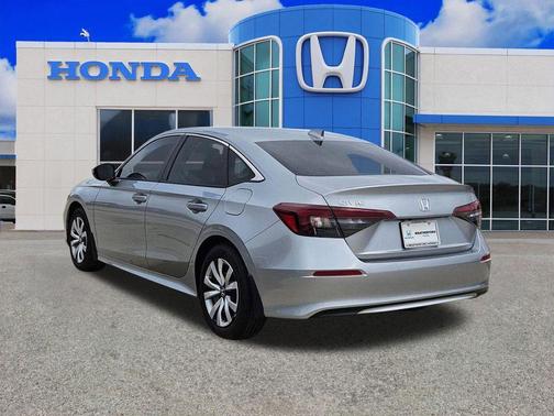 Silver 2026 Honda Civic LX