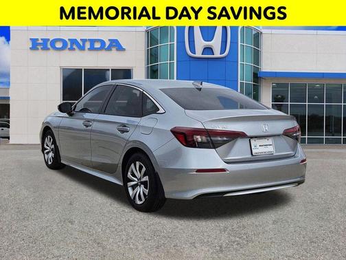 Silver 2026 Honda Civic LX