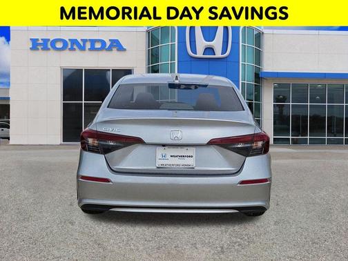 Silver 2026 Honda Civic LX