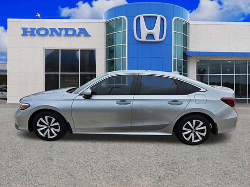 Silver 2026 Honda Civic LX