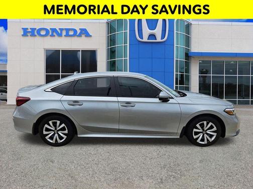 Silver 2026 Honda Civic LX