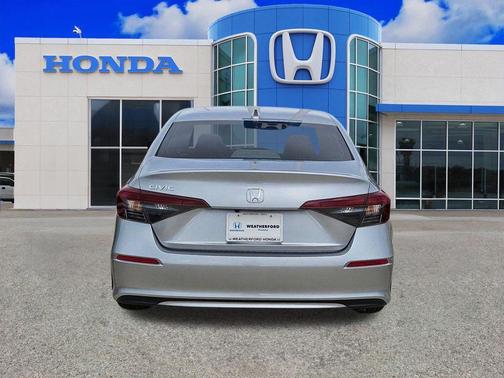 Silver 2026 Honda Civic LX